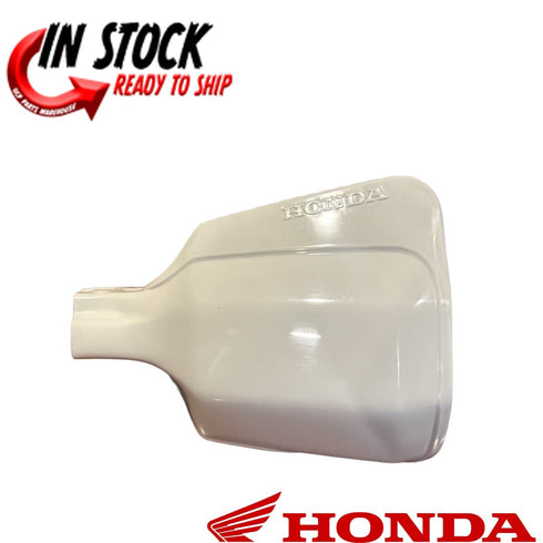 HONDA LEFT HANDGUARD SPLASH GUARD KNUCKLE 2009-2024 XR650L (ROSS WHITE) OEM